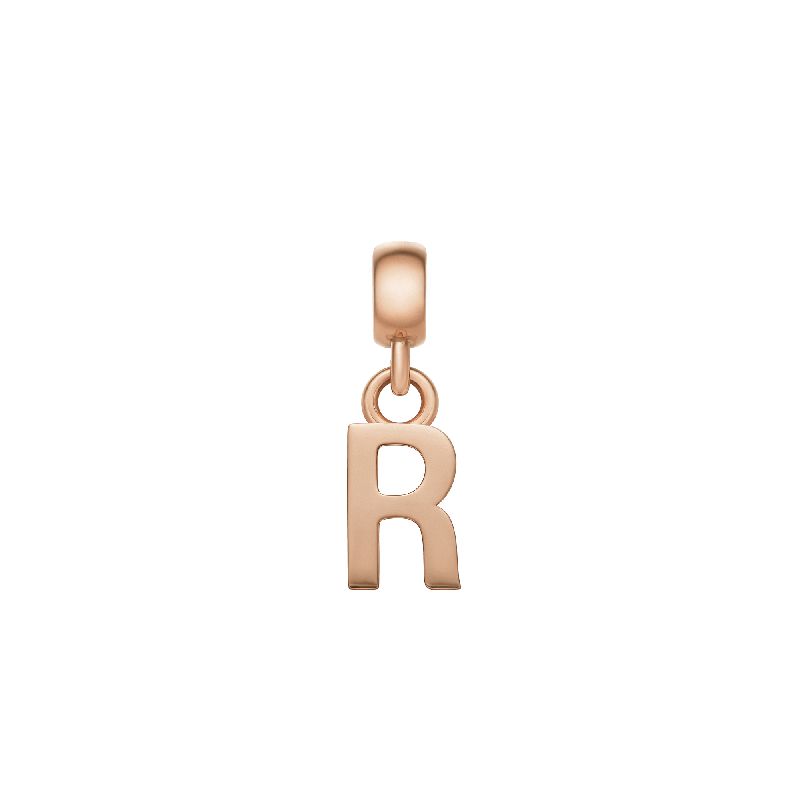 Daniel Wellington Letter R Charm Rose Gold