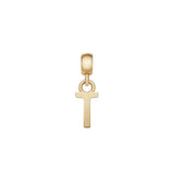 Daniel Wellington Letter T Charm Gold