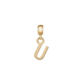 Daniel Wellington Letter U Charm Gold