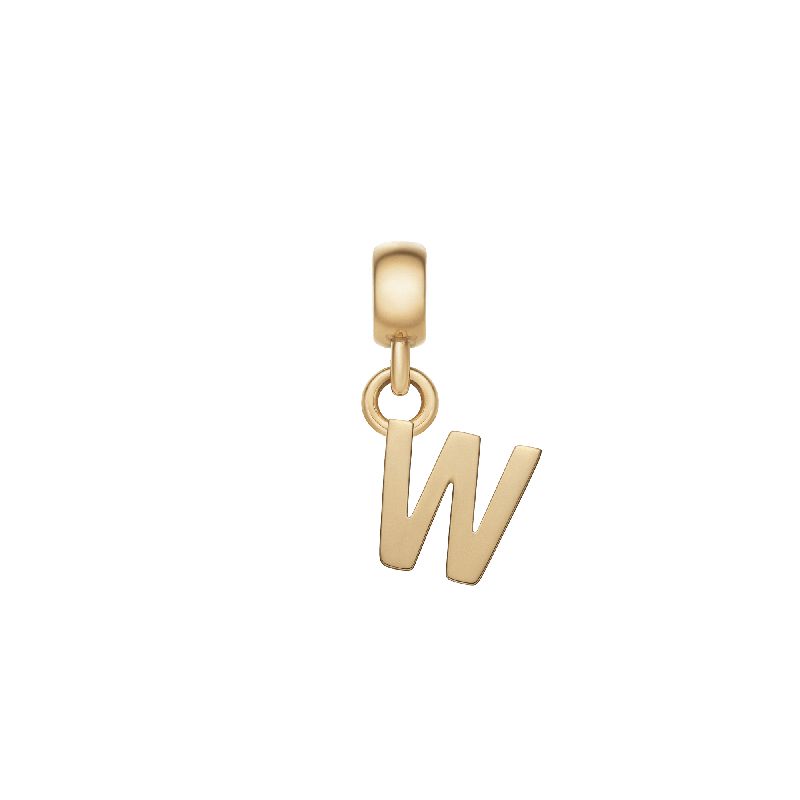 Daniel Wellington Letter W Charm Gold