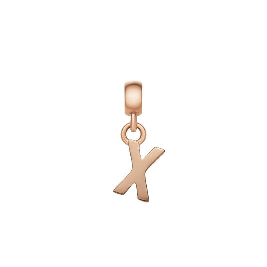 Daniel Wellington Letter X Charm Rose Gold