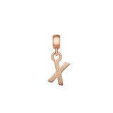 Daniel Wellington Letter X Charm Rose Gold