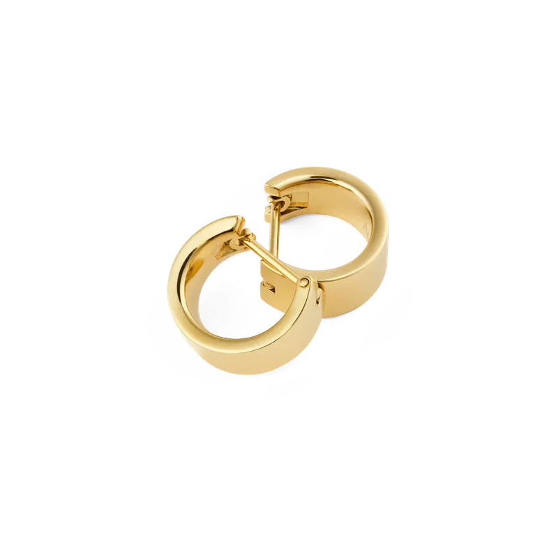 Daniel Wellington Line Earring Polished Gold