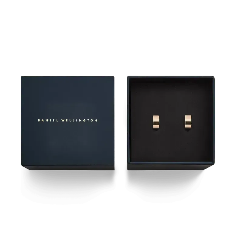 Daniel Wellington Line Earring Polished Rose Gold