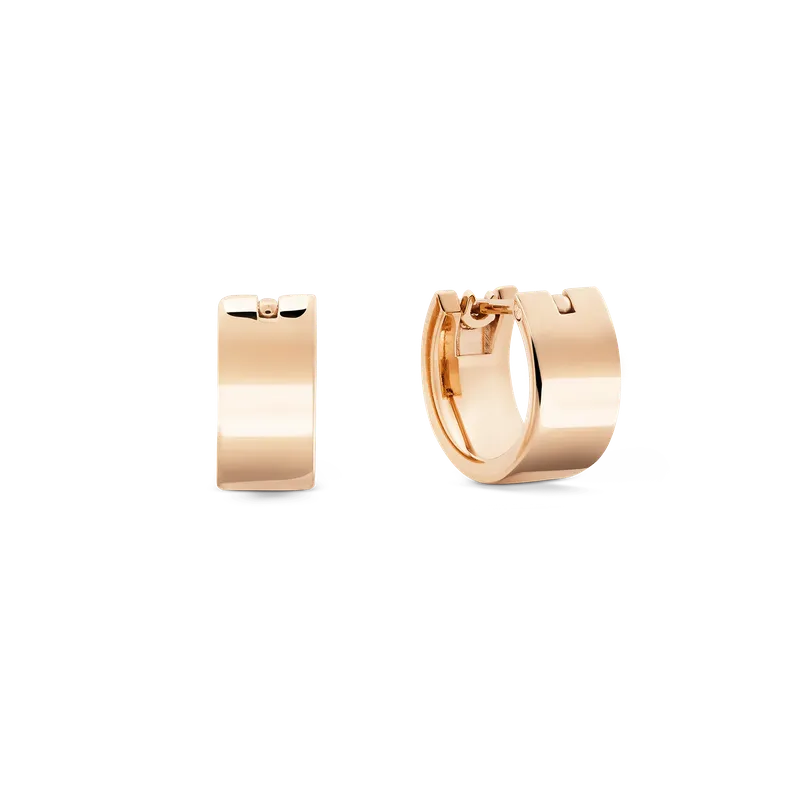Daniel Wellington Line Earring Polished Rose Gold