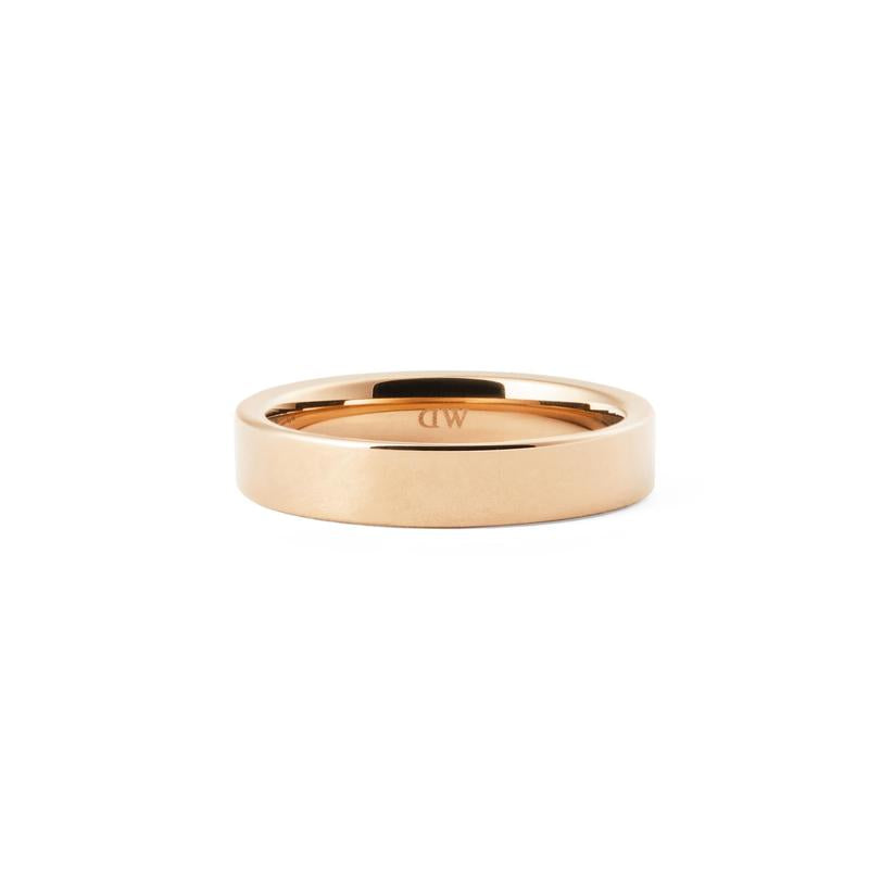 Daniel Wellington Line Polished Rose Gold Ring