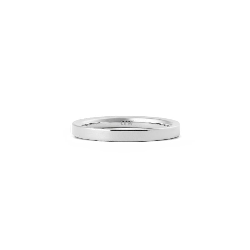 Daniel Wellington Line Polished Silver Ring