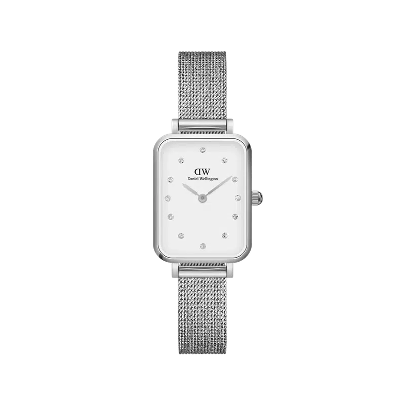 Daniel Wellington Lumine Pressed Sterling Silver Watch 20x26mm