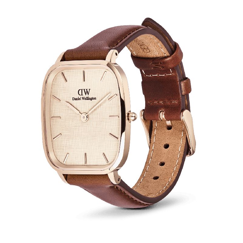 Daniel Wellington Marlon St Mawes Linen Rose Gold