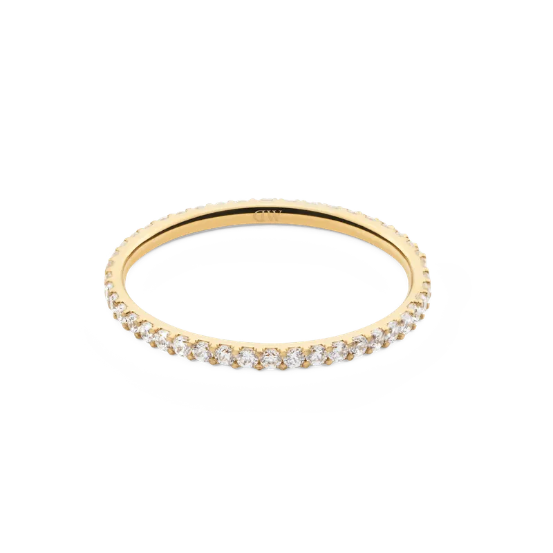 Daniel Wellington Mirelle Gold Eternity Thin Classic Ring