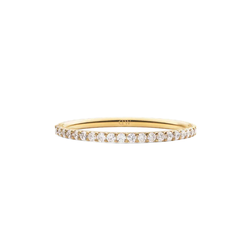 Daniel Wellington Mirelle Gold Eternity Thin Classic Ring
