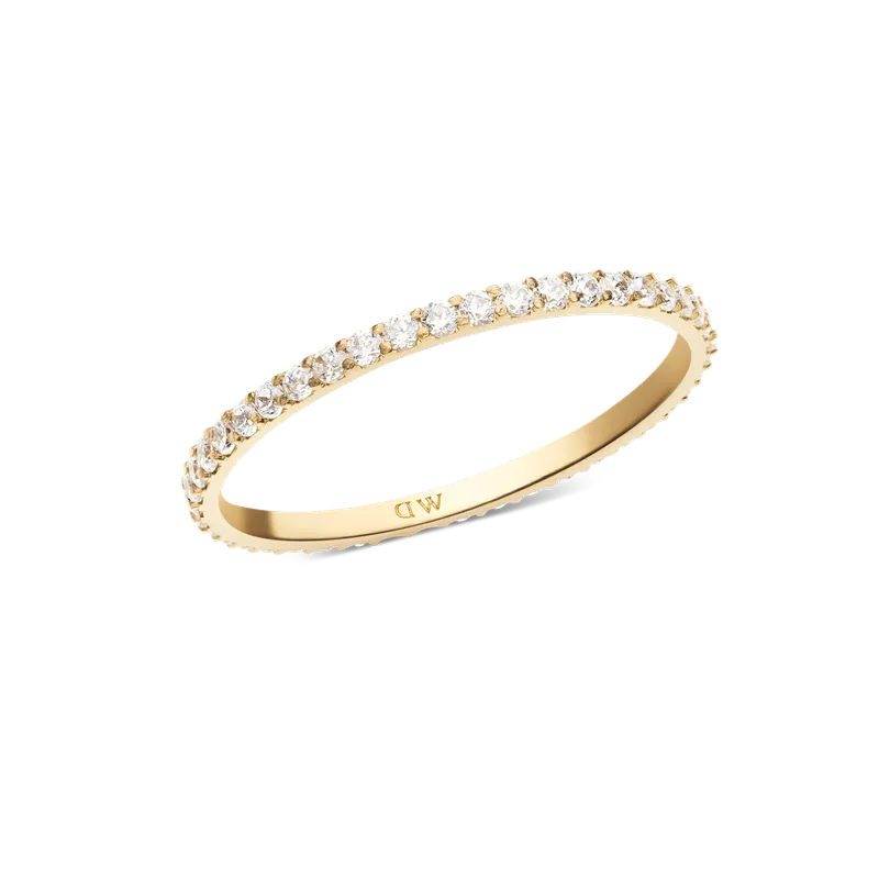 Daniel Wellington Mirelle Gold Eternity Thin Classic Ring