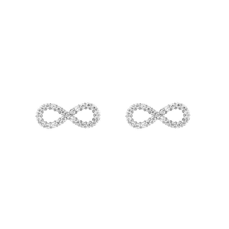Daniel Wellington Mirelle Infinity Silver Earrings