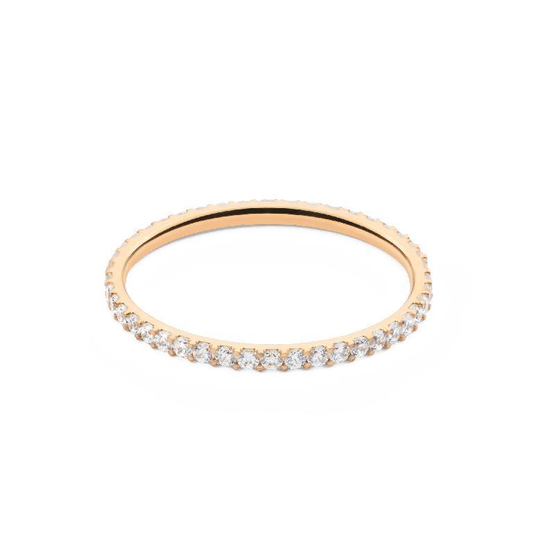 Daniel Wellington Mirelle Rose Gold Eternity Minimalist Ring