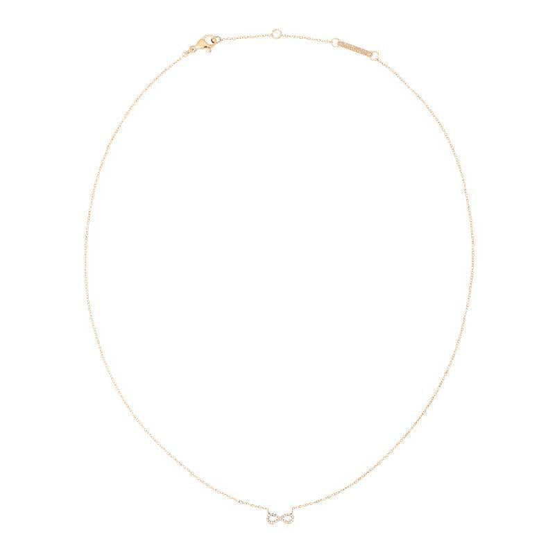 Daniel Wellington Mirelle Rose Gold Infinity Necklace