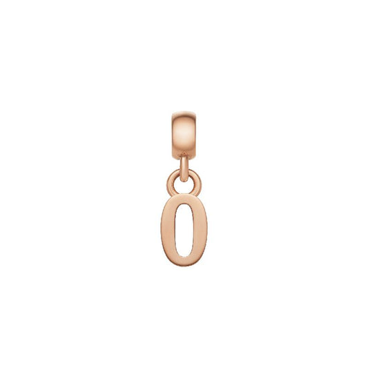 Daniel Wellington Number 0 Charm Rose Gold