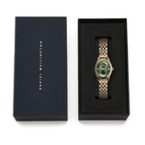 Daniel Wellington Ophelia Mini Emerald Gold