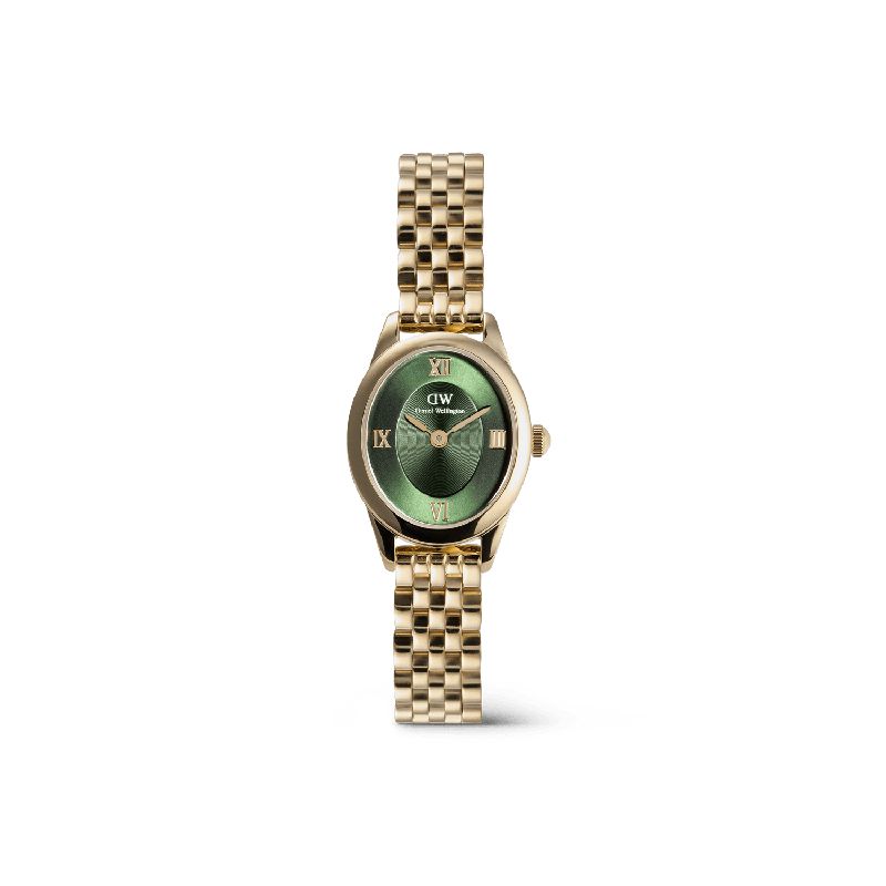 Daniel Wellington Ophelia Mini Emerald Gold