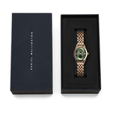 Daniel Wellington Ophelia Mini Emerald Rose Gold