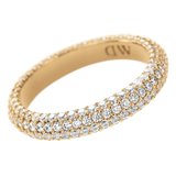 Daniel Wellington Pave Crystal Ring Gold