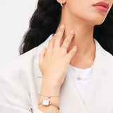 Daniel Wellington Pave Crystal Ring Rose Gold