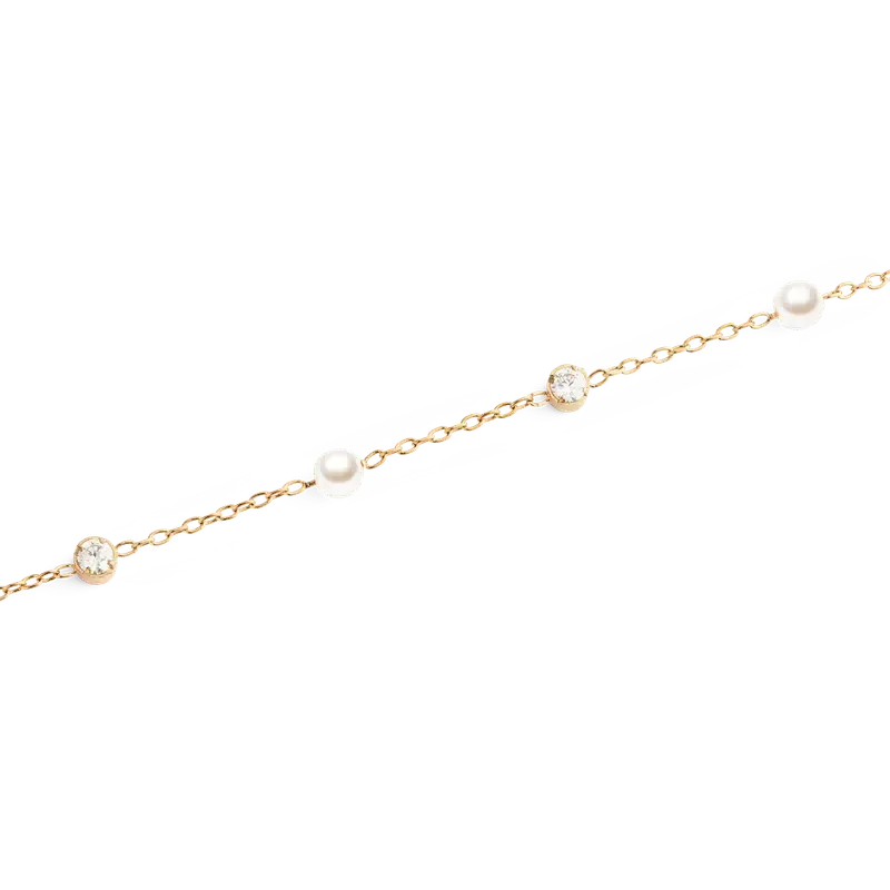 Daniel Wellington Pearl Rose Gold Bracelet