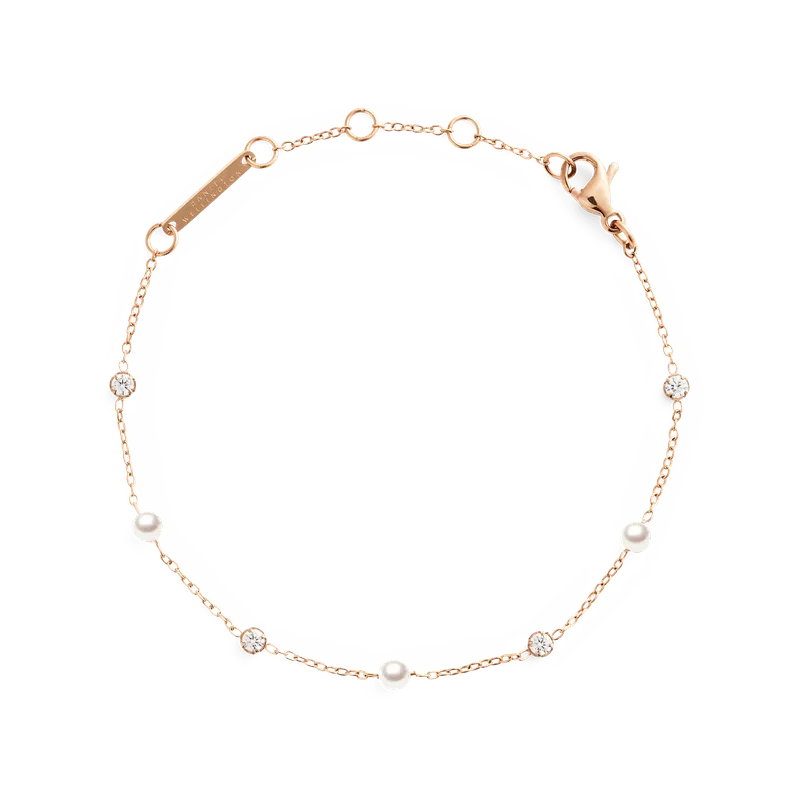 Daniel Wellington Pearl Rose Gold Bracelet