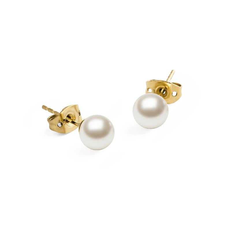 Daniel Wellington Pearl Stud Earring Gold