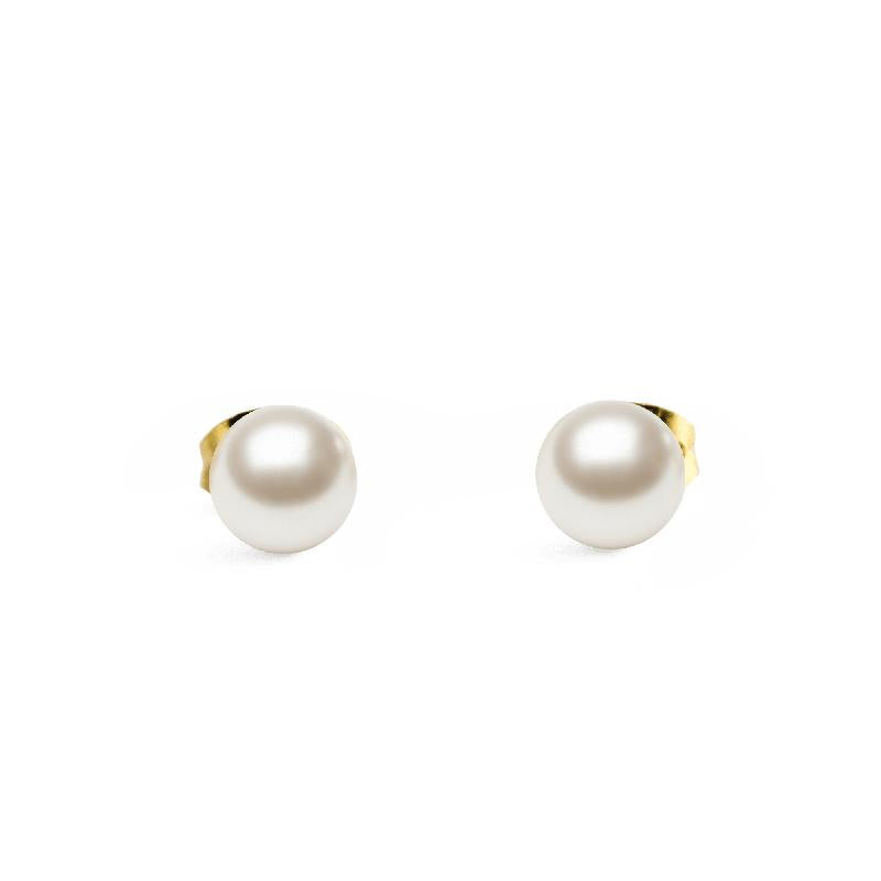 Daniel Wellington Pearl Stud Earring Gold