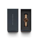 Daniel Wellington Petite Amber Rose Gold Watch 28mm