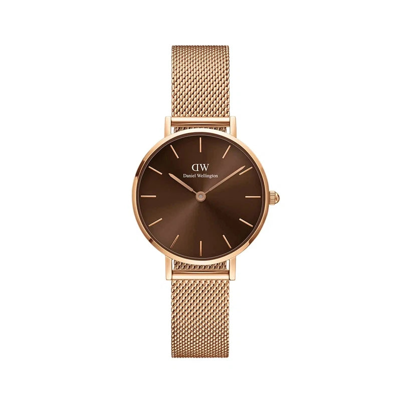 Daniel Wellington Petite Amber Rose Gold Watch 28mm