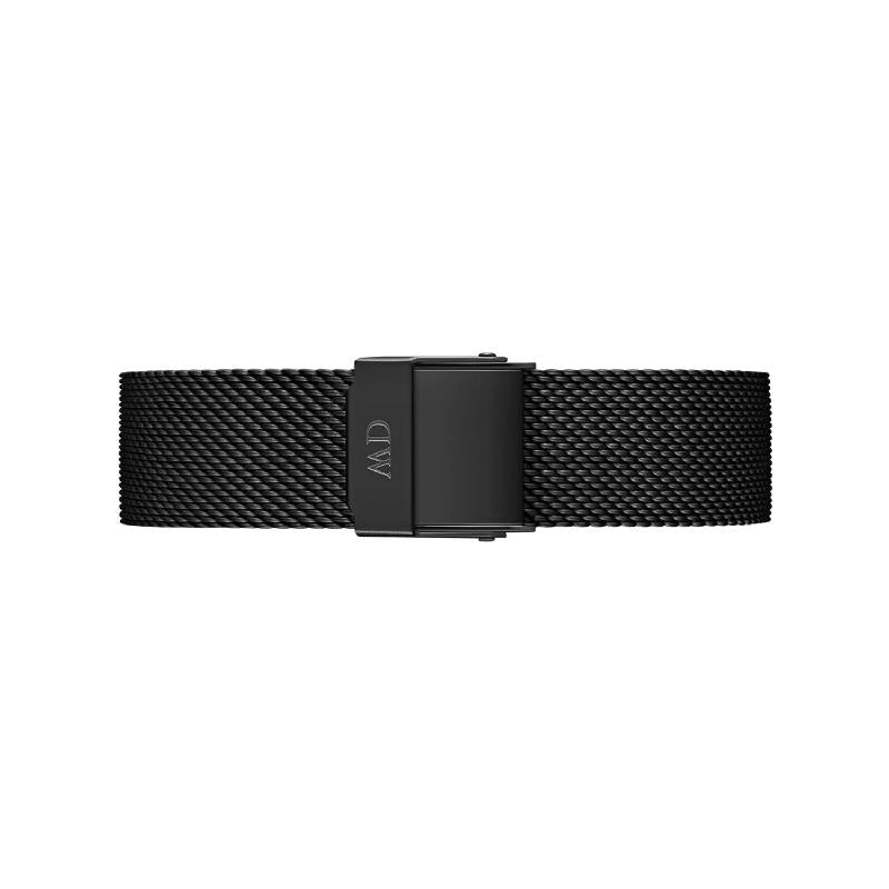 Daniel Wellington Petite Ashfield Black Mesh Watch Strap