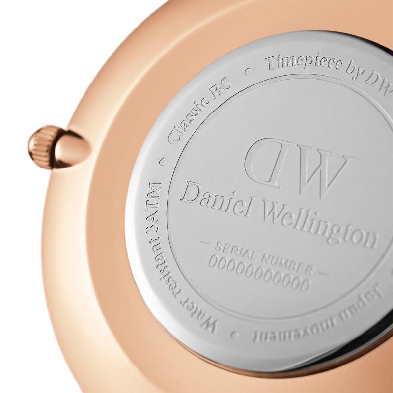 Daniel Wellington Petite Ashfield Rose Gold Watch 36mm