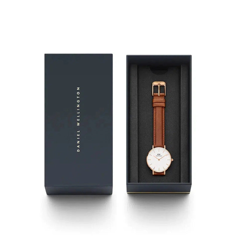 Daniel Wellington Petite Durham Rose Gold Eggshell White 28mm Watch