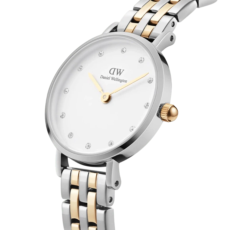 Daniel Wellington Petite Lumine 5-link two-tone Watch 28mm