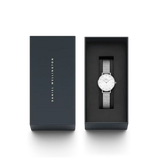 Daniel Wellington Petite Lumine Pressed Piano Silver Watch 28mm