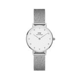 Daniel Wellington Petite Lumine Pressed Sterling Silver Watch 28mm