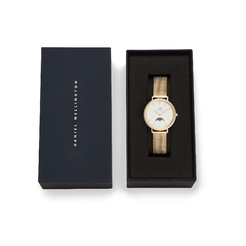 Daniel Wellington Petite Lune Evergold Watch 32mm