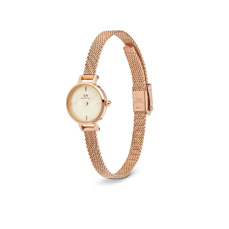 Daniel Wellington Petite Mini Champagne Melrose Watch 19mm