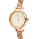 Daniel Wellington Petite Mini Champagne Melrose Watch 19mm