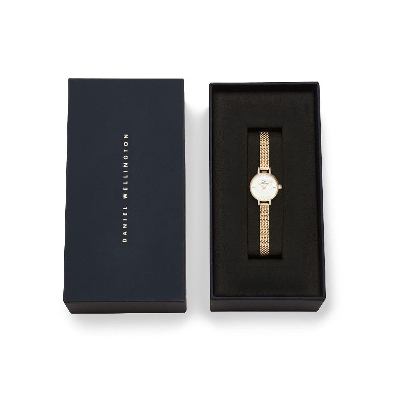 Daniel Wellington Petite Mini White Evergold Watch 19mm