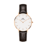 Daniel Wellington Petite York Rose Gold Eggshell White 32mm Watch