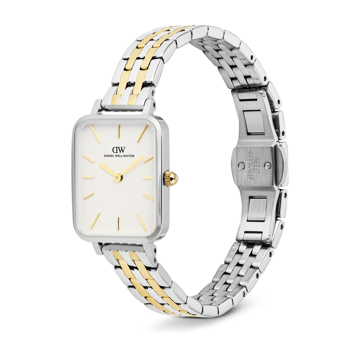 Daniel Wellington Quadro 5-Link Two Tone Women's Watch