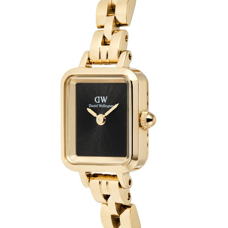 Daniel Wellington Quadro Mini Arch Gold Sunray Dial Watch