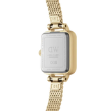 Daniel Wellington Quadro Mini Evergold Amber Rose Gold Watch 15.4x18.2mm