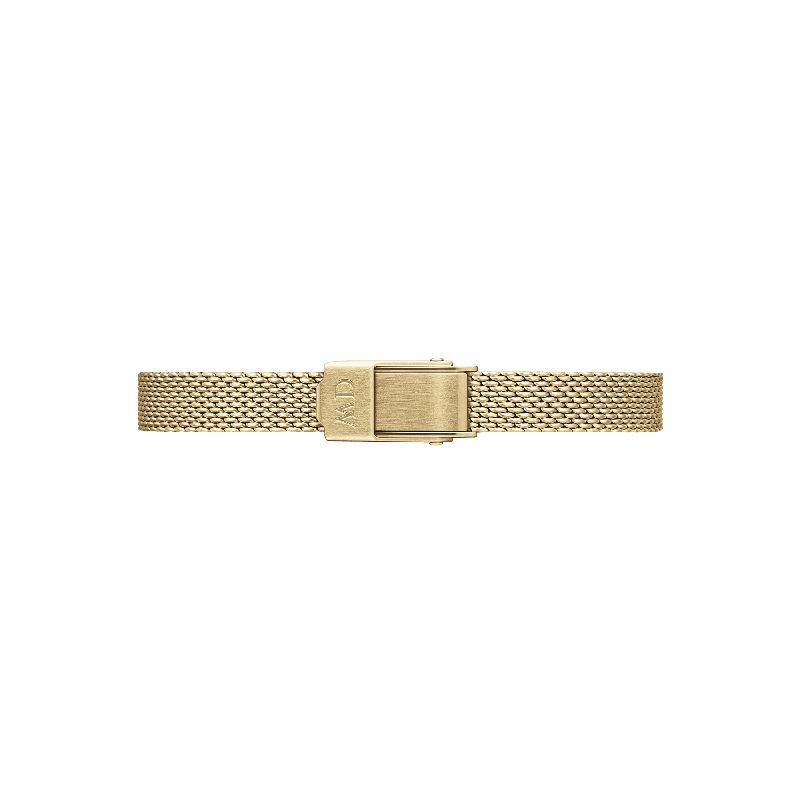 Daniel Wellington Quadro Mini Evergold Champagne Watch 15.4x18.2mm