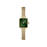 Daniel Wellington Quadro Mini Evergold Emerald Watch 15.4x18.2mm