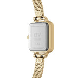 Daniel Wellington Quadro Mini Evergold Onyx Watch 15.4x18.2mm