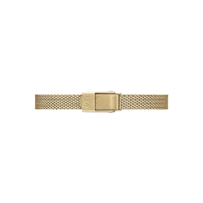 Daniel Wellington Quadro Mini Evergold Onyx Watch 15.4x18.2mm