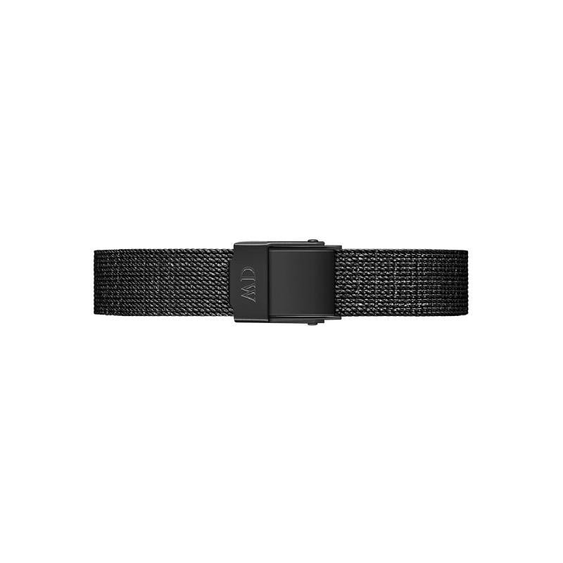Daniel Wellington Quadro / Petite Pressed Ashfield Black Watch Strap - 10mm